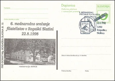 6. MEDNARODNO SREČANJE FILATELISTOV